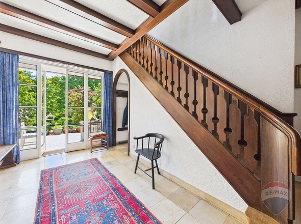 Treppe ins 1.Obergeschoss