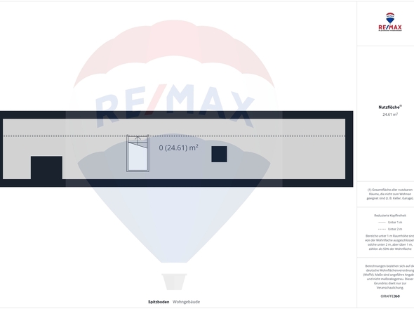 Grundrisse Spitzboden