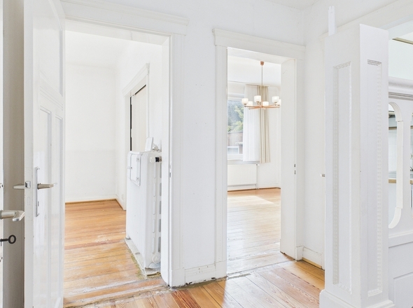 Blick in den Wohn-Essbereich