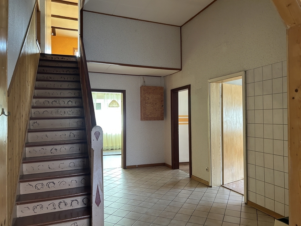 Die Diele mit der Treppe