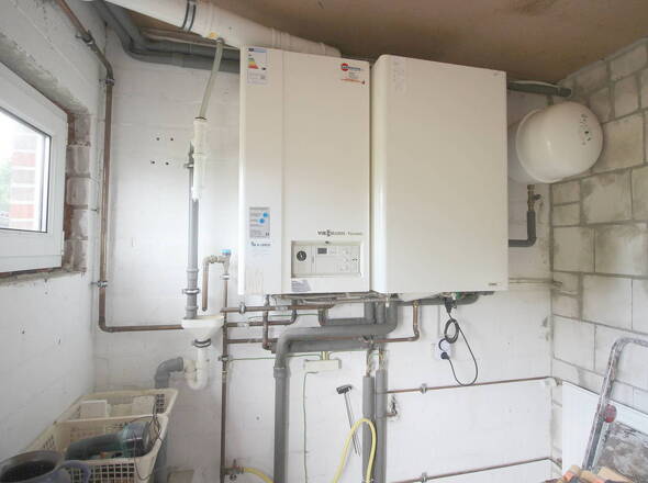 Gas-Zentralheizungsanlage EG Nebenhaus