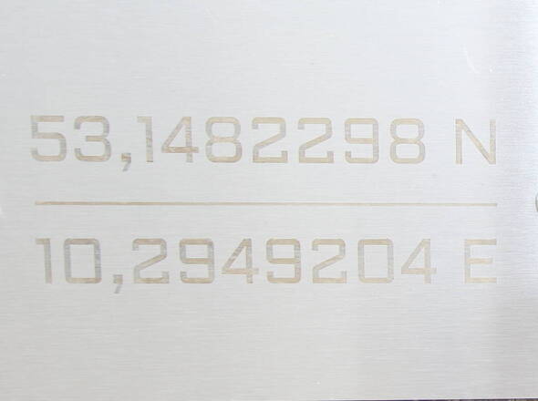 Koordinaten der Mikrolage