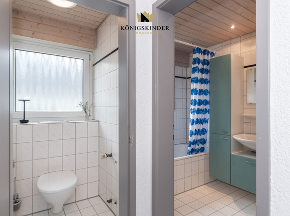 Bad mit sep. Toilette