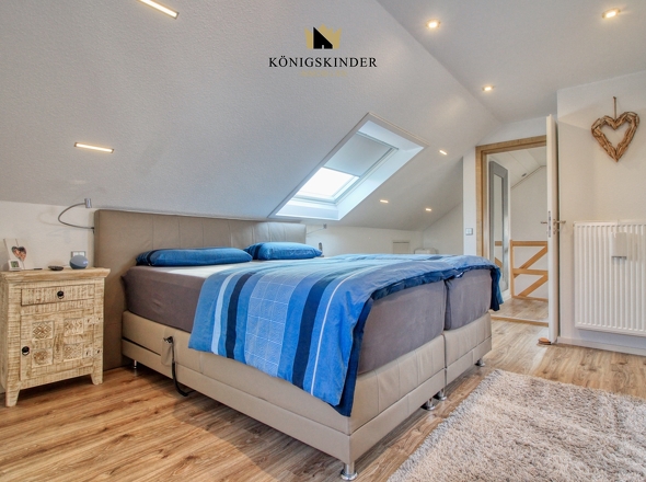 Dachgeschoss Schlafzimmer