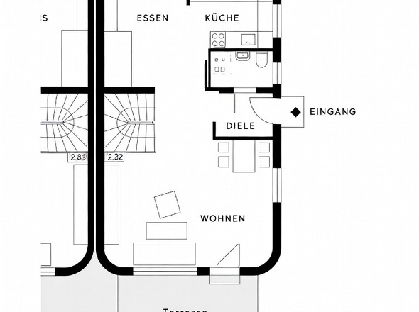 Grundriss Erdgeschoss