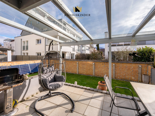 Terrasse – geschützte Pergola