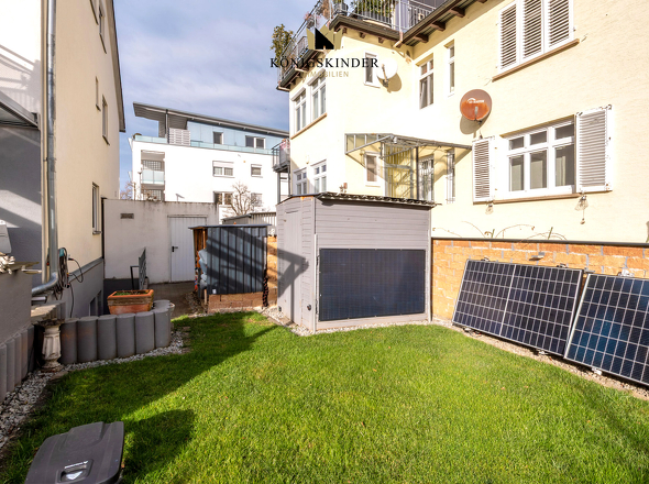 Geräteschuppen – praktische Nutzung mit PV-Anlage