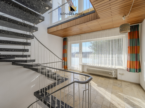 Lichthelles Treppenhaus
