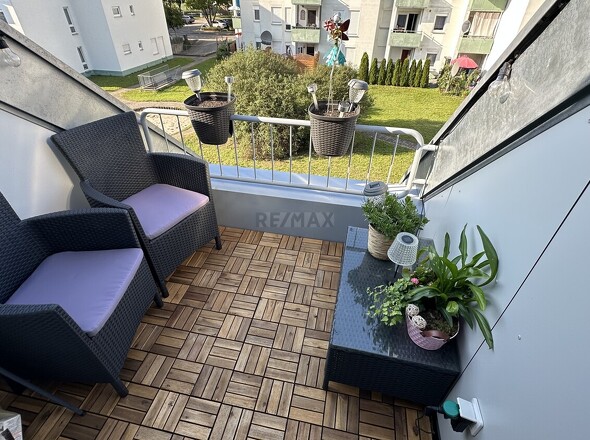 Balkon Nordseite