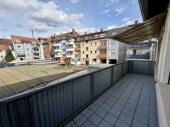 Balkon Innenhof
