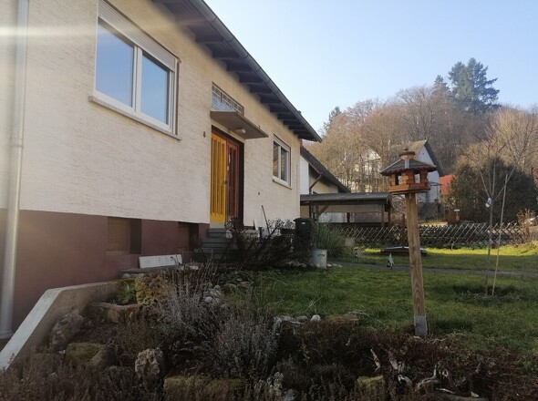 Haus von außen