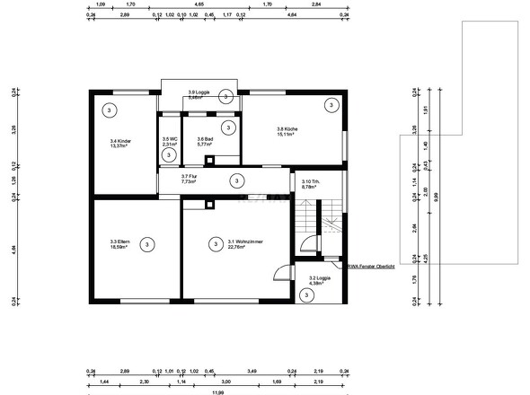 Grundriss 2. OG