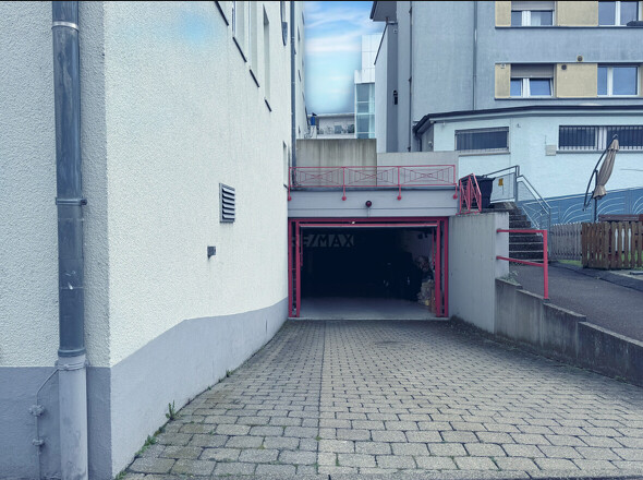 Zufahrt Tiefgarage
