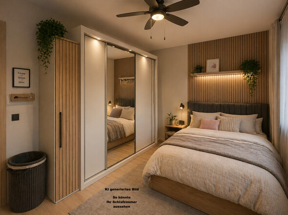 KI Bild Schlafzimmer