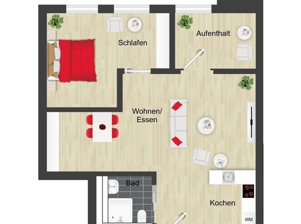 Grundriss WE233
