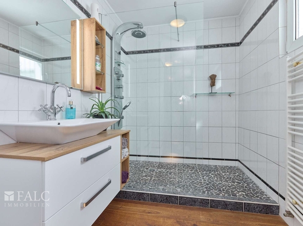 Begehbare Dusche