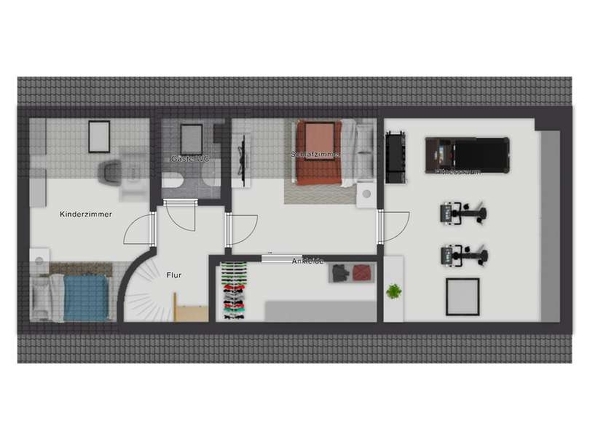 Grundriss Dachgeschoss 