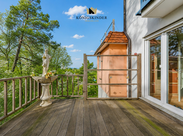 WHG 2: Terrasse 3 mit Zugang zum Garten