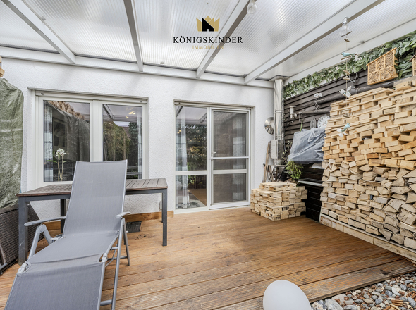 Überdachte Pergola