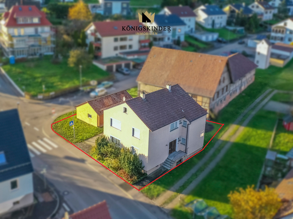 von oben betrachtet
