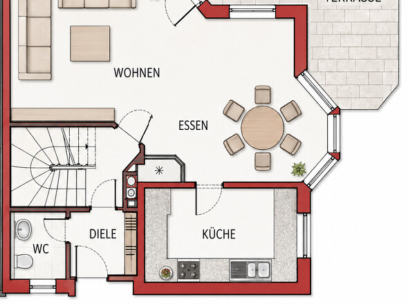 Grundriss EG 