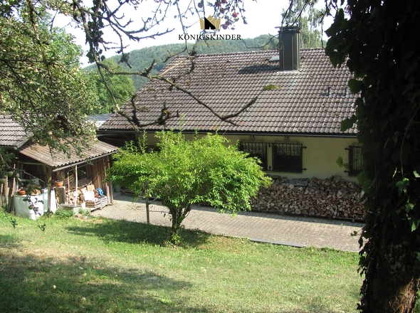 Garten Rückseite