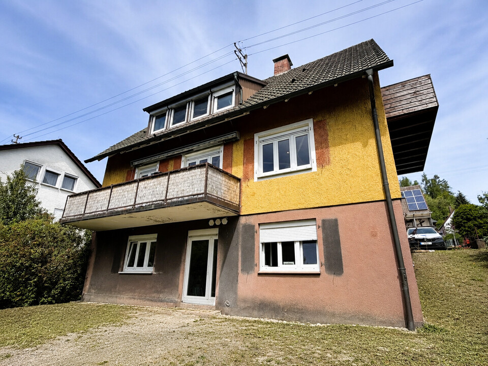 Hausansicht – mit KI aufgeräumt
