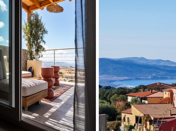 Lumèra Sardegna Terrasse _ Aussicht