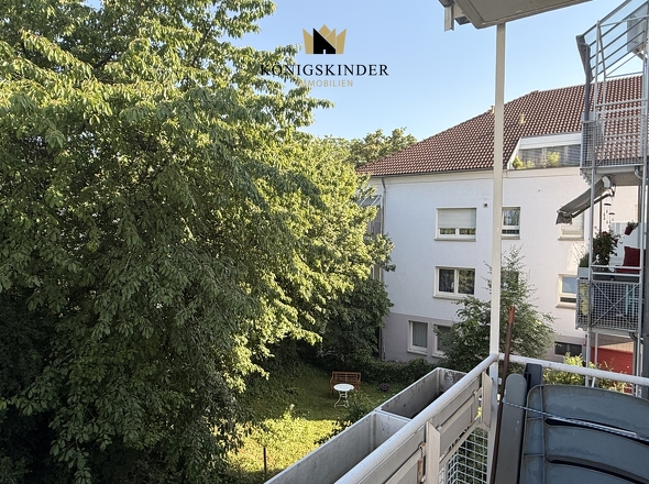 Herrliche Aussicht ins Grüne.
