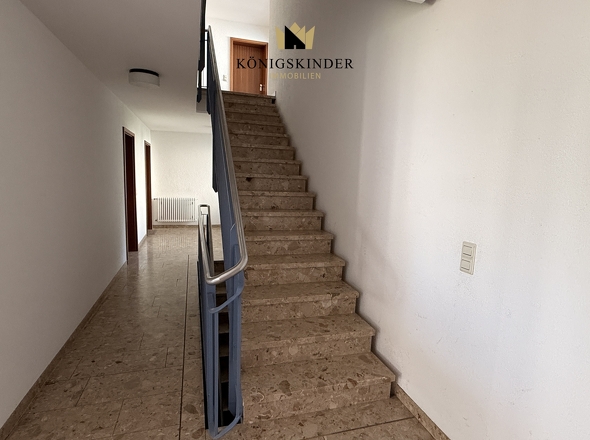 Ein Eindruck vom Treppenhaus.