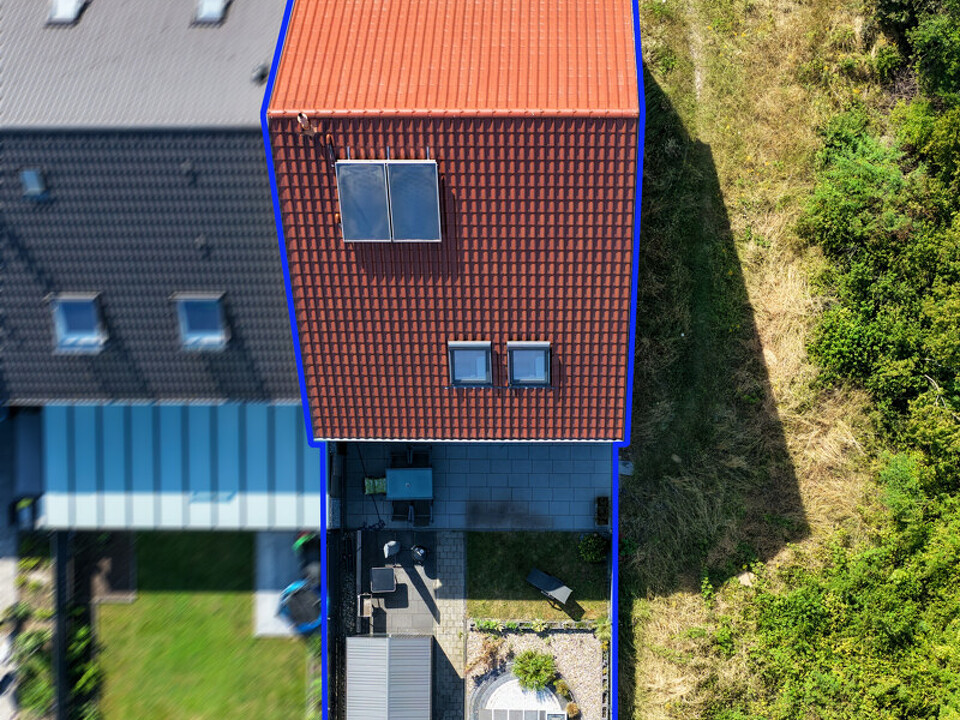 Drohenaufnahme Vogelperspektive