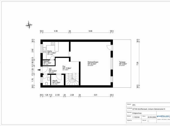 Grundriss EG 