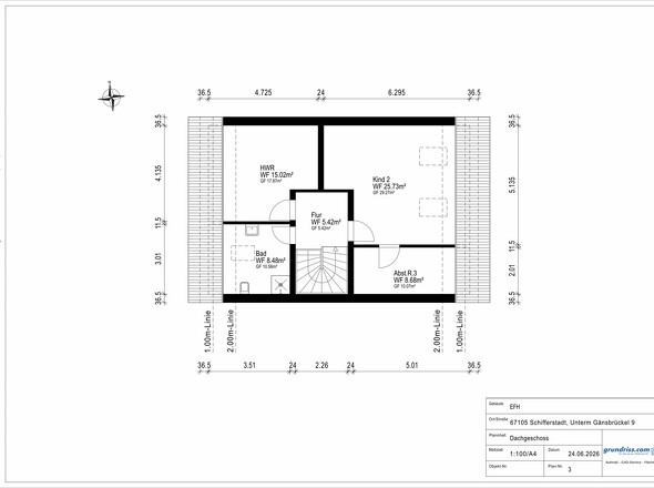 Grundriss DG