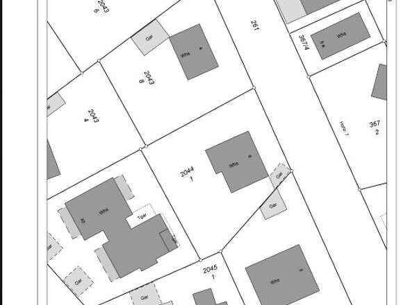 Amtlicher Lageplan