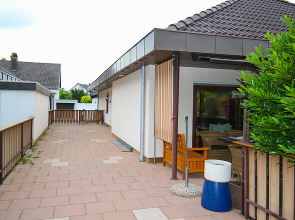 Dachterrasse Rückseite