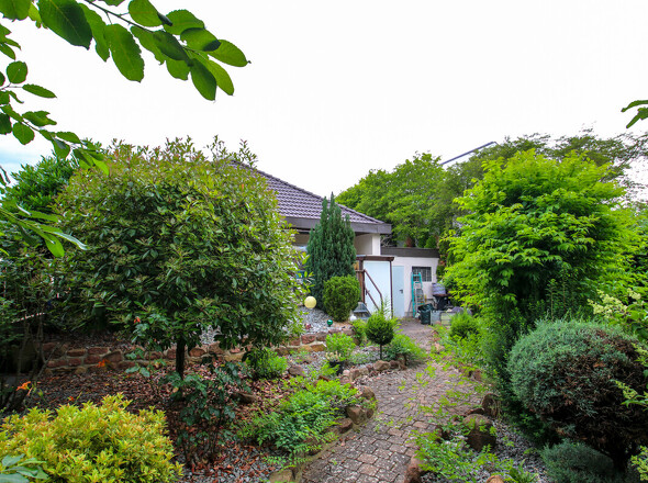 Ausblick Garten