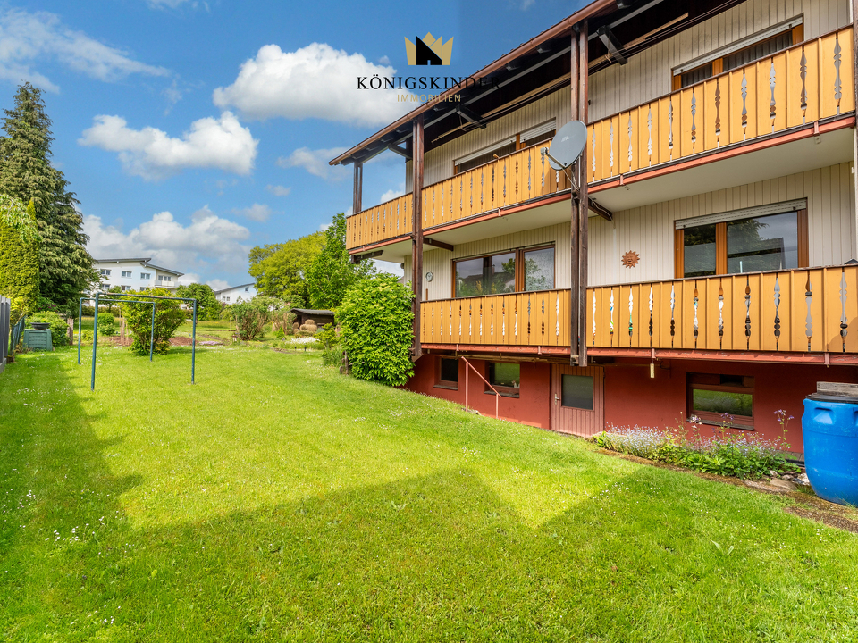 Große Balkone mit sonniger Südseite...