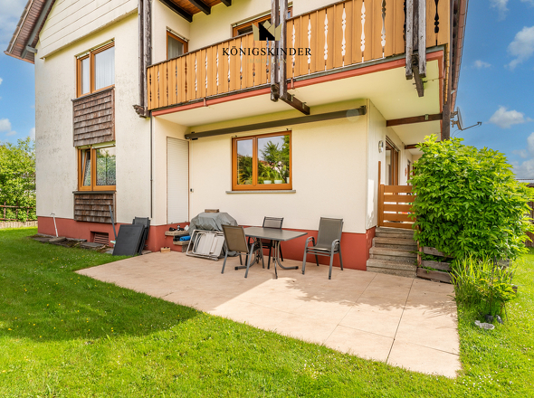 Sehr schöne Terrasse mit Süd/West Ausrichtung