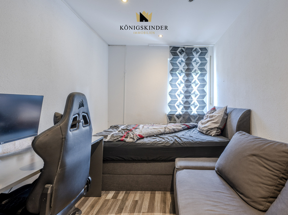 Ob Jugendzimmer, Homeoffice oder Gästezimmer – hier sind zahlreiche Nutzungsmöglichkeiten denkbar.