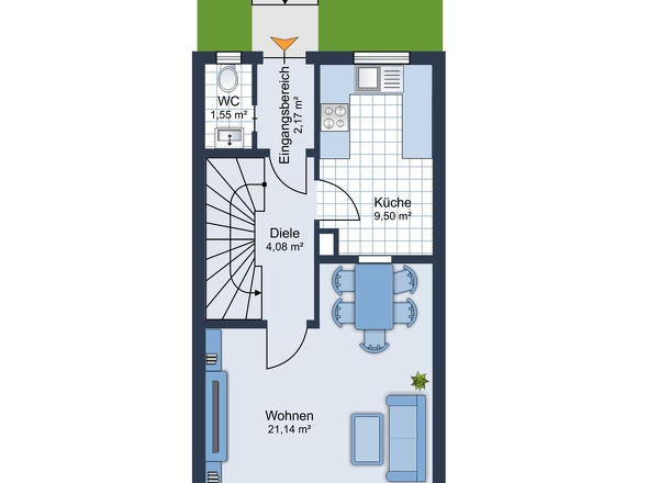 Grundriss EG