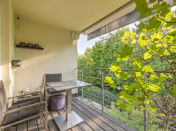 gemütliche Loggia