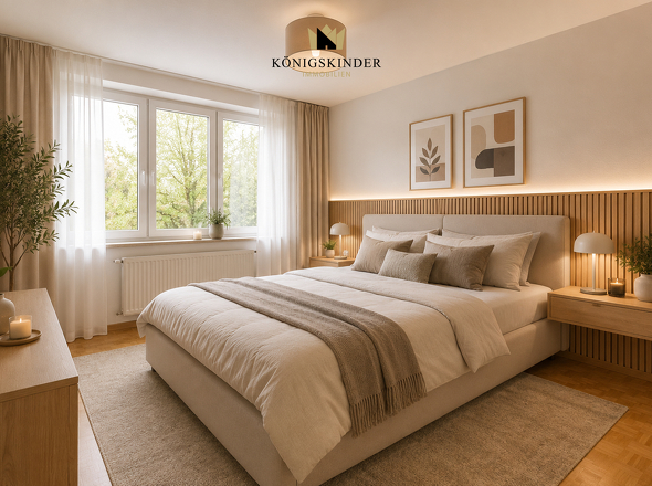 Schlafzimmer - KI VISUALISIERUNG