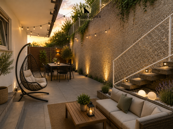 Terrasse - KI VISUALISIERUNG