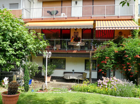 Gartenansicht Haus
