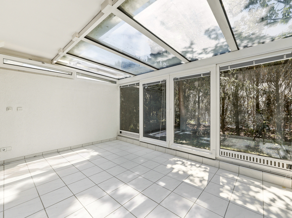 überdachte Terrasse