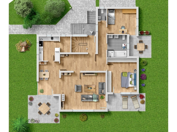 Grundriss EG