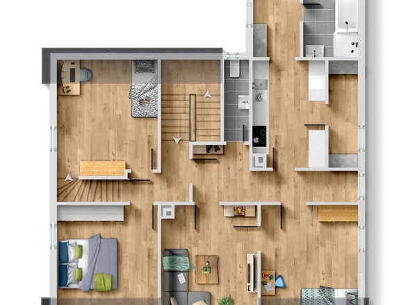 Grundriss DG1