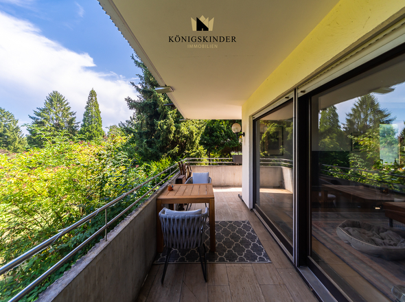 EG-Wohnung - Süd-Ost-Balkon