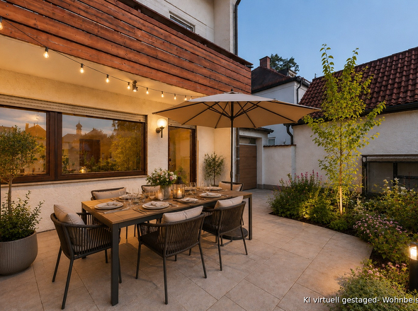 Terrasse (virtuelles Wohnbeispiel