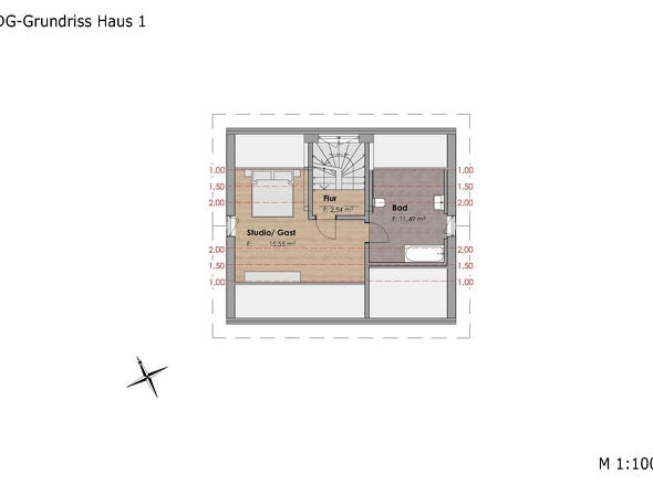 Grundriss DG